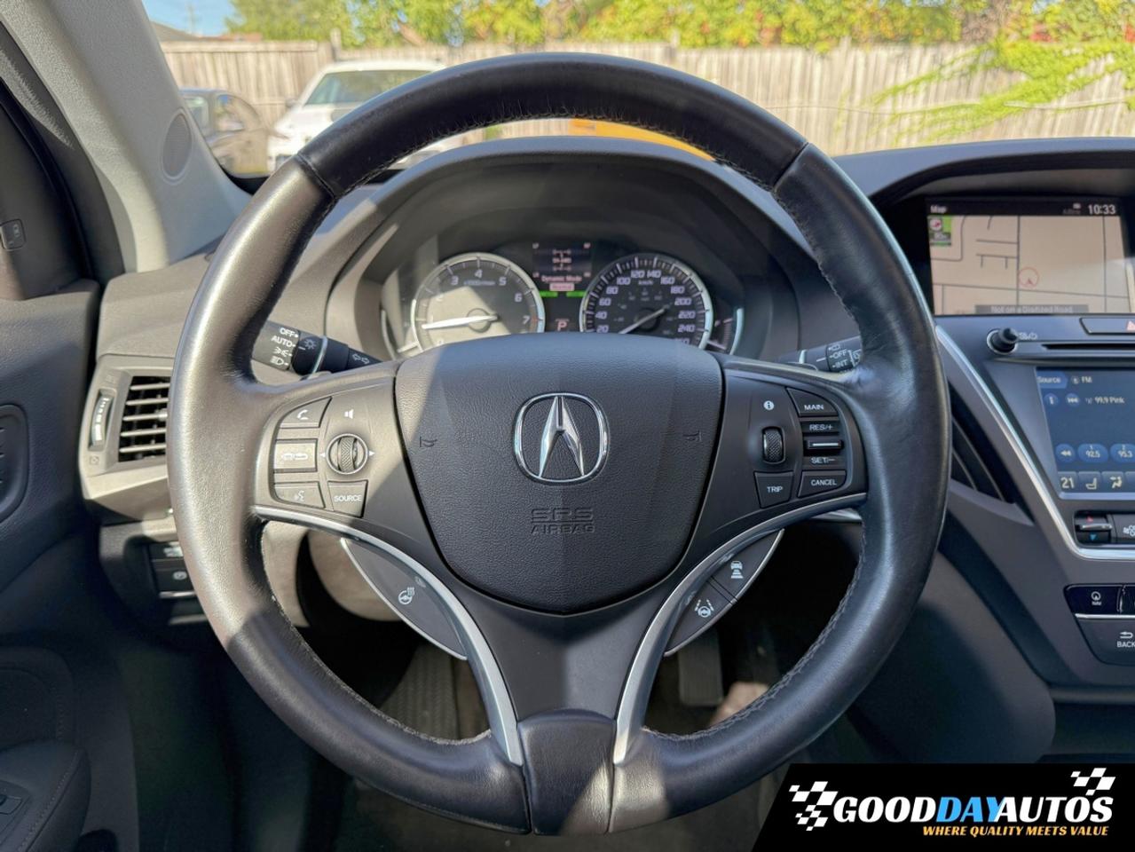 2019 Acura MDX Tech AWD 7 PASS 1 OWNER CLEAN CARFX ACURA SERVICED Photo
