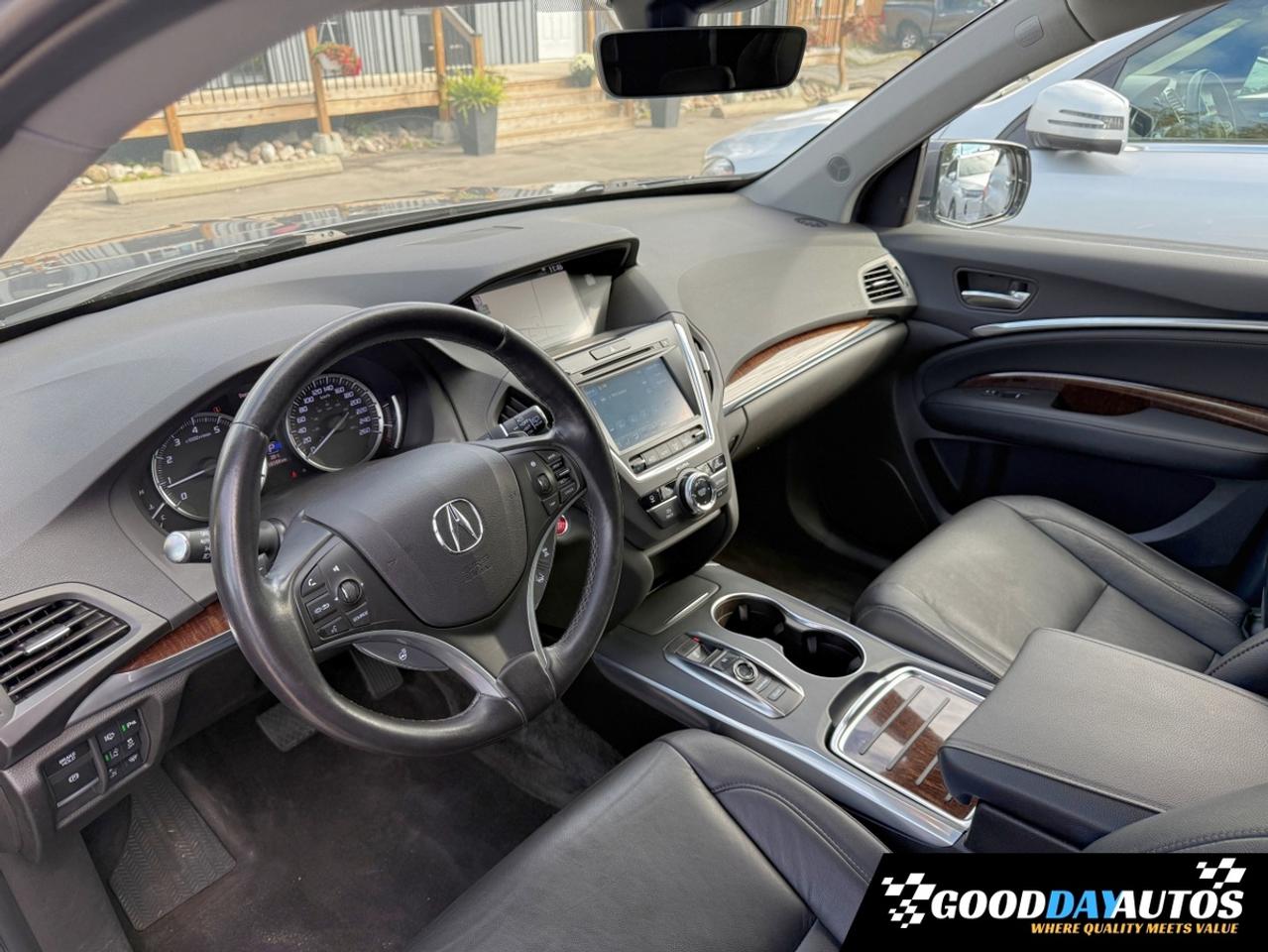 2019 Acura MDX Tech AWD 7 PASS 1 OWNER CLEAN CARFX ACURA SERVICED Photo
