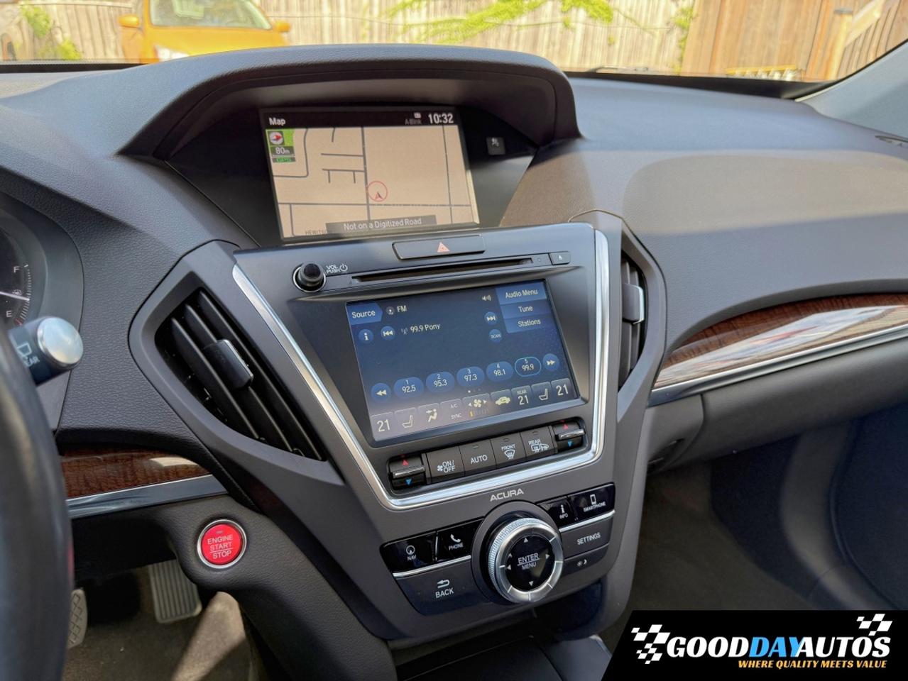 2019 Acura MDX Tech AWD 7 PASS 1 OWNER CLEAN CARFX ACURA SERVICED Photo