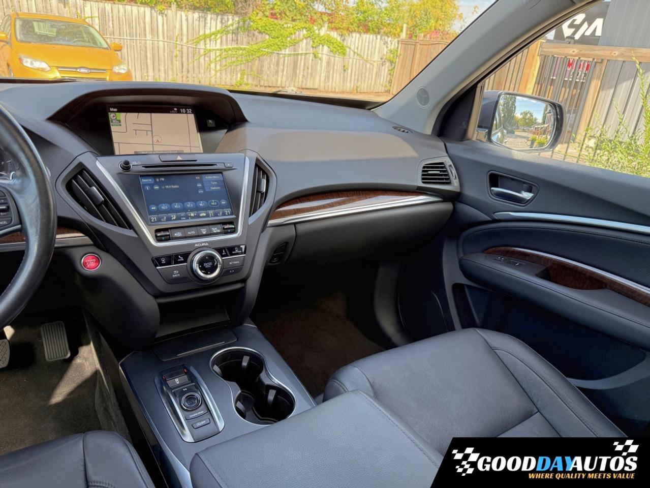 2019 Acura MDX Tech AWD 7 PASS 1 OWNER CLEAN CARFX ACURA SERVICED Photo