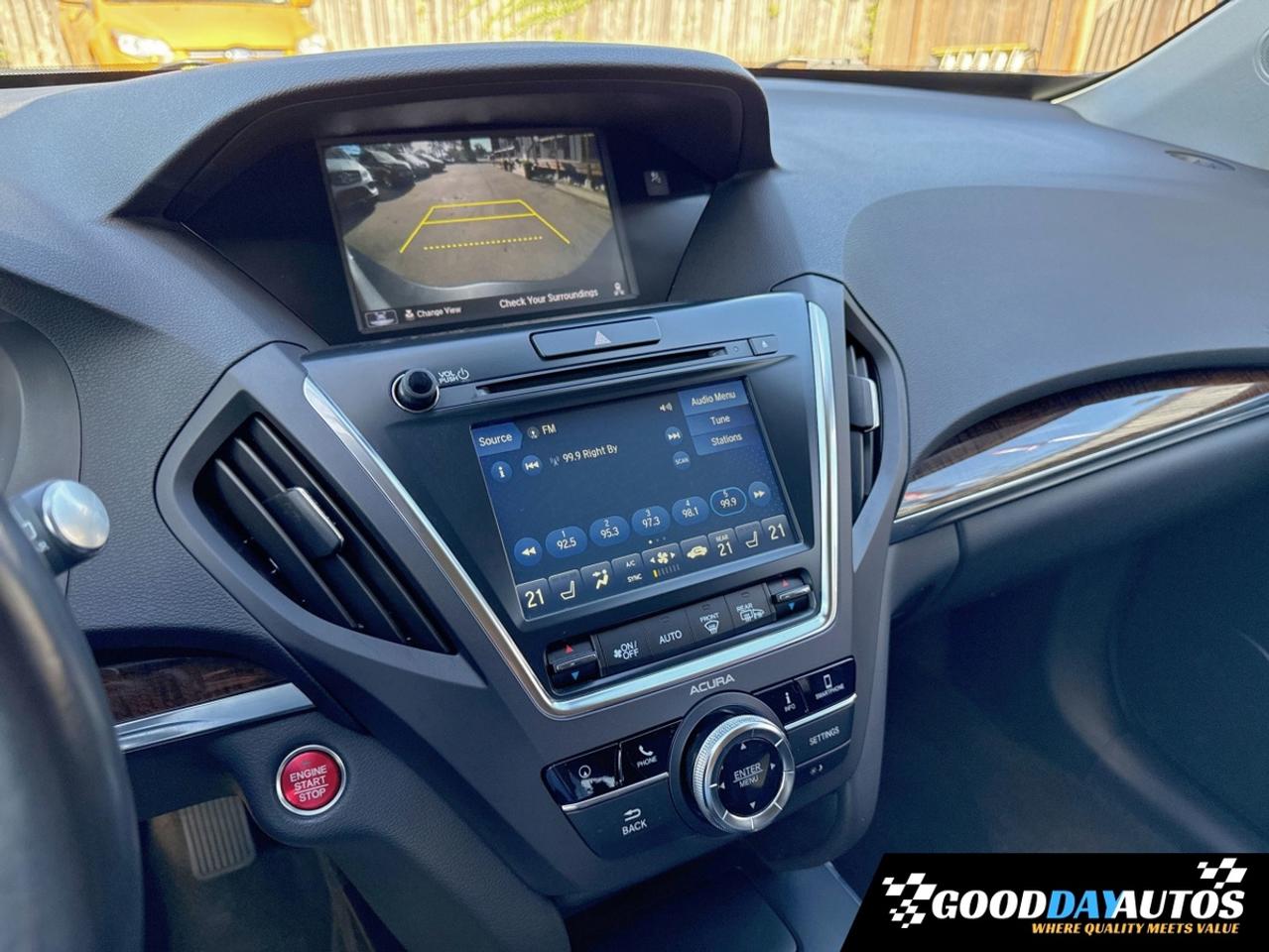 2019 Acura MDX Tech AWD 7 PASS 1 OWNER CLEAN CARFX ACURA SERVICED Photo