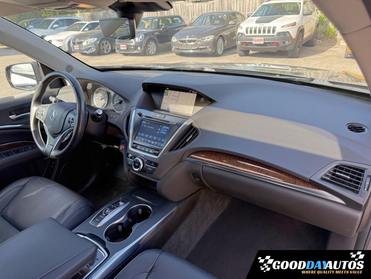 2019 Acura MDX Tech AWD 7 PASS 1 OWNER CLEAN CARFX ACURA SERVICED Photo