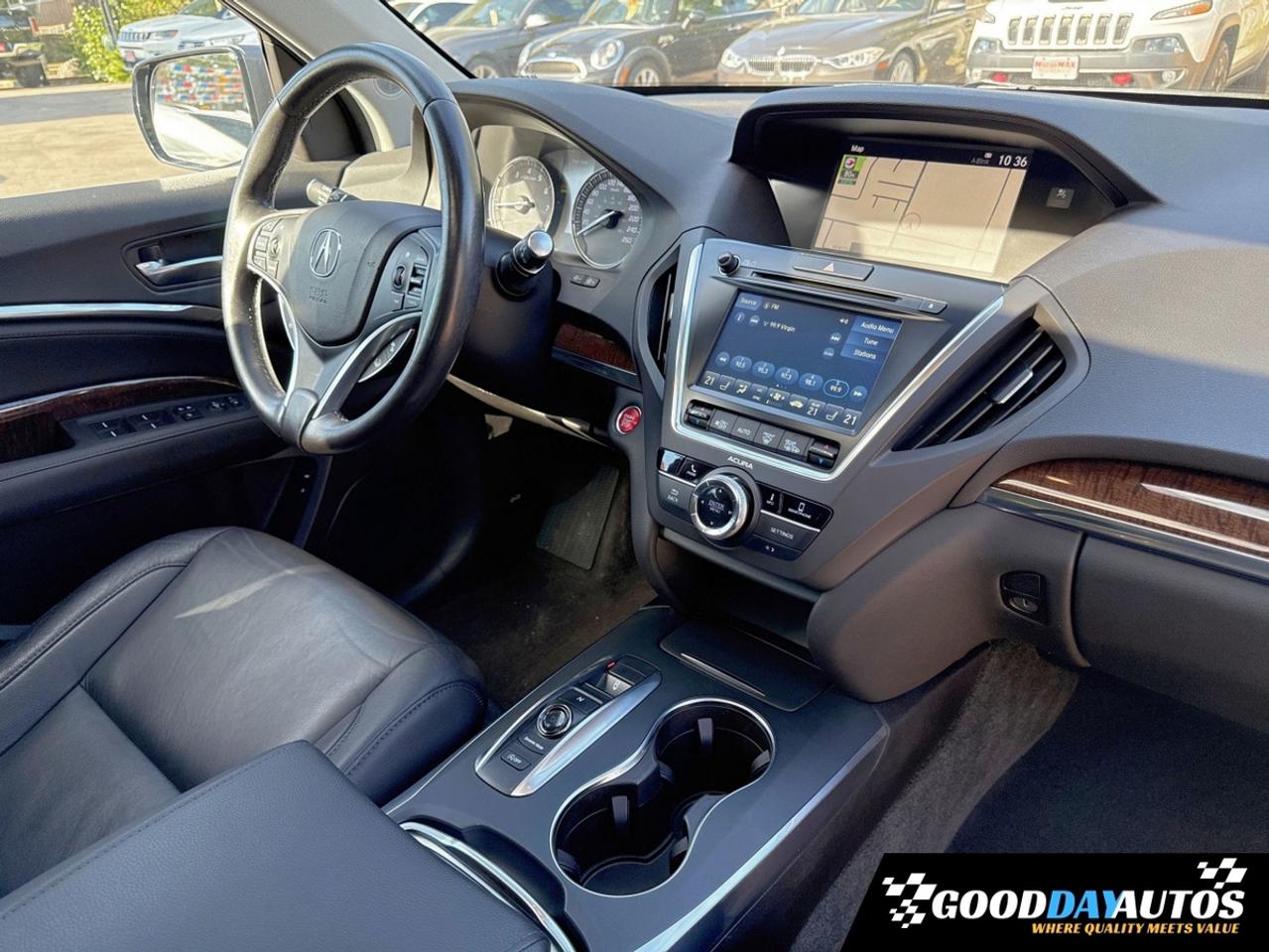 2019 Acura MDX Tech AWD 7 PASS 1 OWNER CLEAN CARFX ACURA SERVICED Photo
