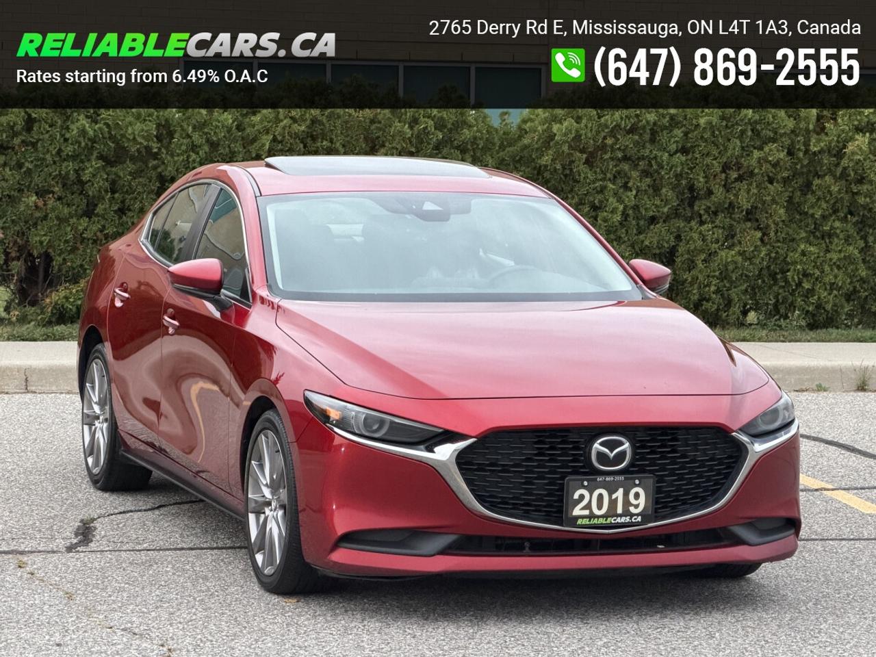 2019 Mazda MAZDA3 GT | No-Accident | Sunroof | Bose Audio Photo3
