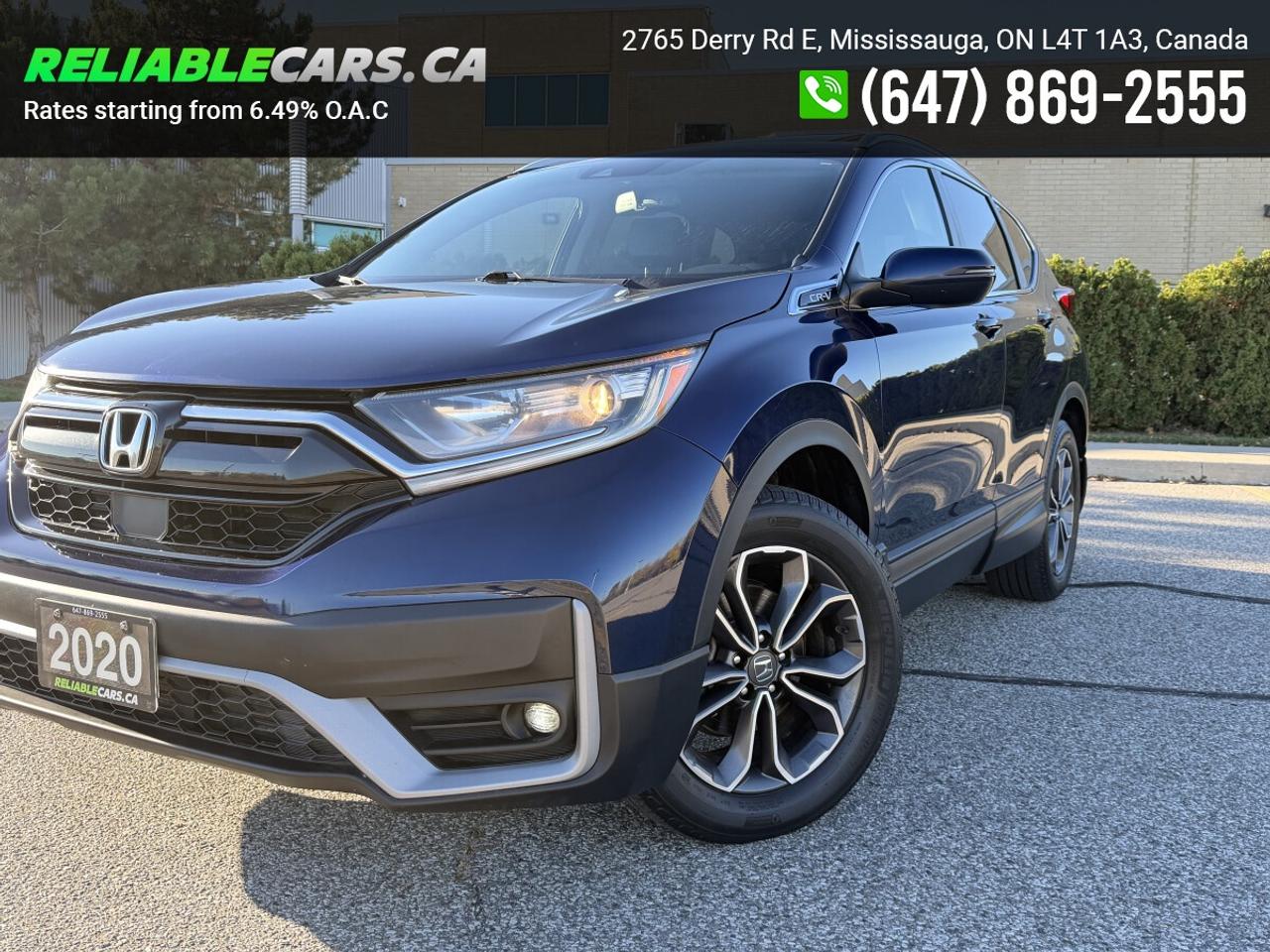 2020 Honda CR-V EX-L | AWD | No-Accident | Leather | Sunroof | Loa Photo