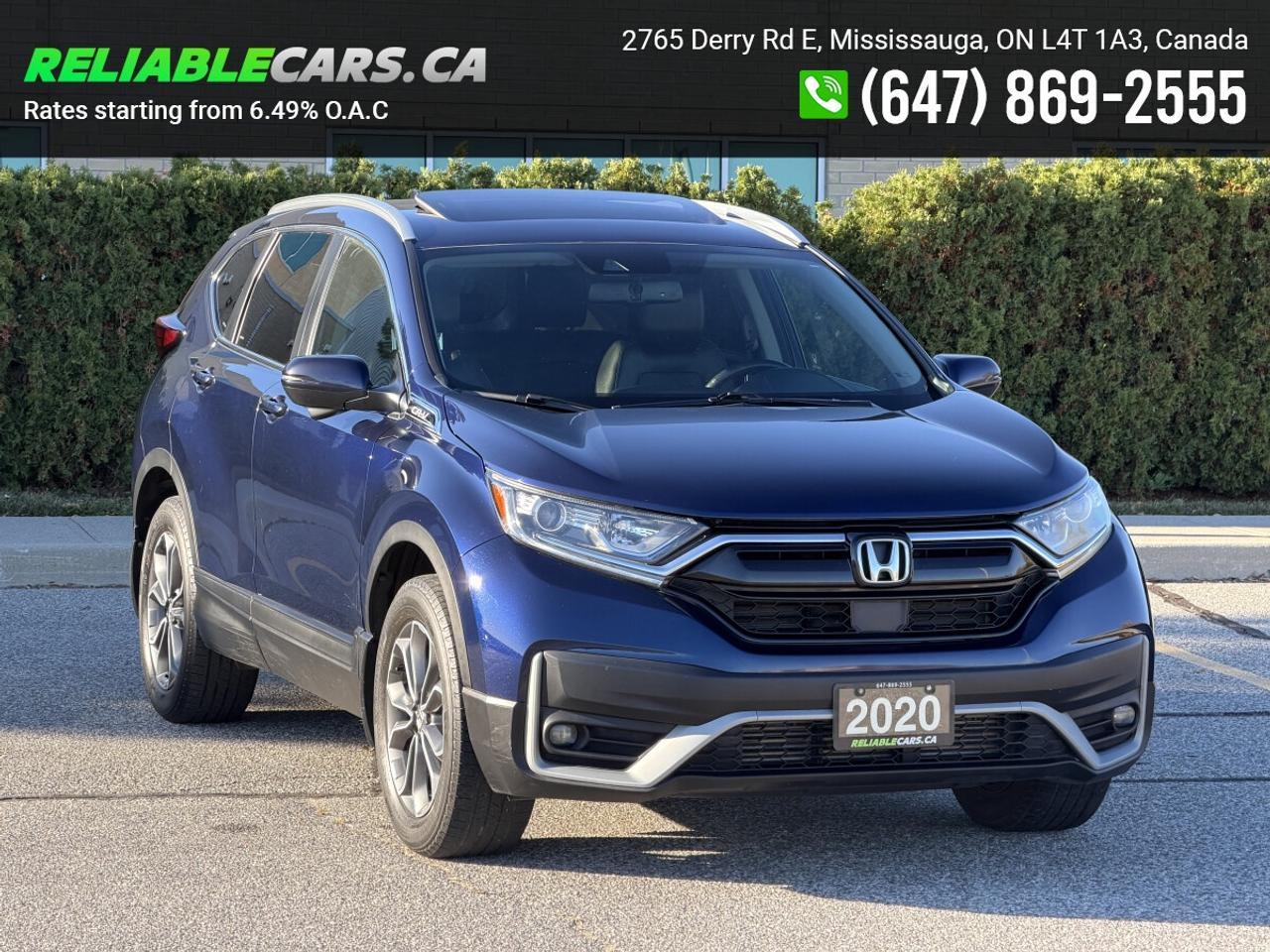 2020 Honda CR-V EX-L | AWD | No-Accident | Leather | Sunroof | Loa Photo