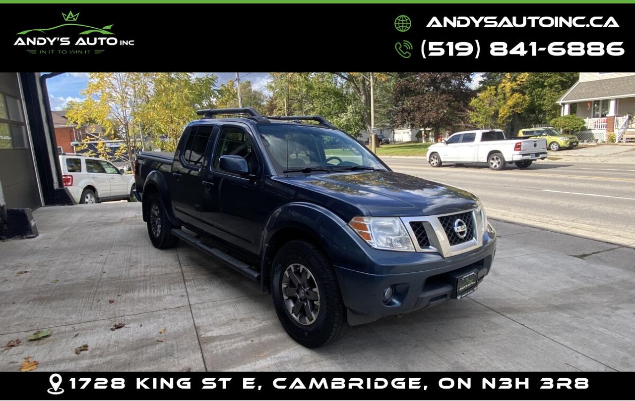 2014 Nissan FRONTIER PRO 4X ! ONE OWNER ! NO ACCIDENTS ! LEATH Pro-4X ! ONE OWNER ! NO ACCIDENTS ! LEATHER ! NAVI Photo2
