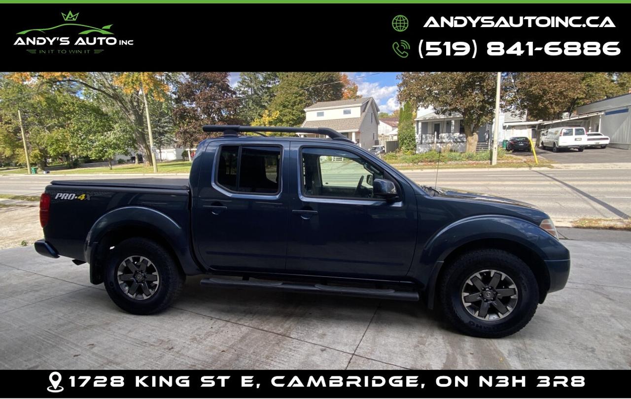 2014 Nissan FRONTIER PRO 4X ! ONE OWNER ! NO ACCIDENTS ! LEATH Pro-4X ! ONE OWNER ! NO ACCIDENTS ! LEATHER ! NAVI Photo3