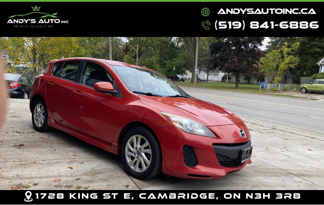 2013 Mazda Mazda3 HB ! ONE OWNER ! NO ACCIDENTS ! GS ! ONE OWNER ! NO ACCIDENTS ! Photo