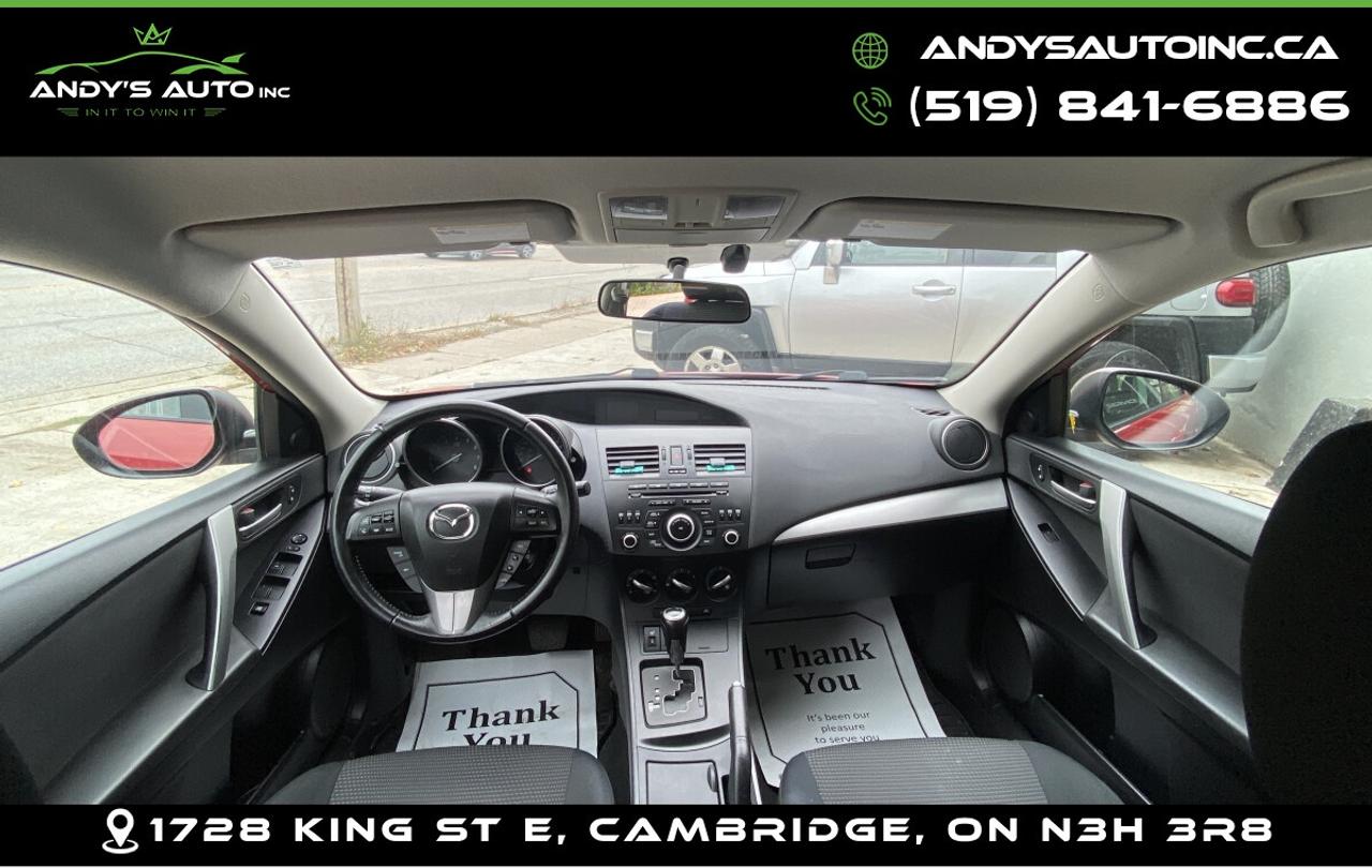 2013 Mazda Mazda3 HB ! ONE OWNER ! NO ACCIDENTS ! GS ! ONE OWNER ! NO ACCIDENTS ! Photo