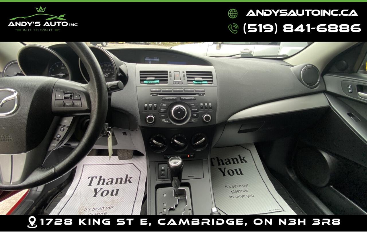 2013 Mazda Mazda3 HB ! ONE OWNER ! NO ACCIDENTS ! GS ! ONE OWNER ! NO ACCIDENTS ! Photo