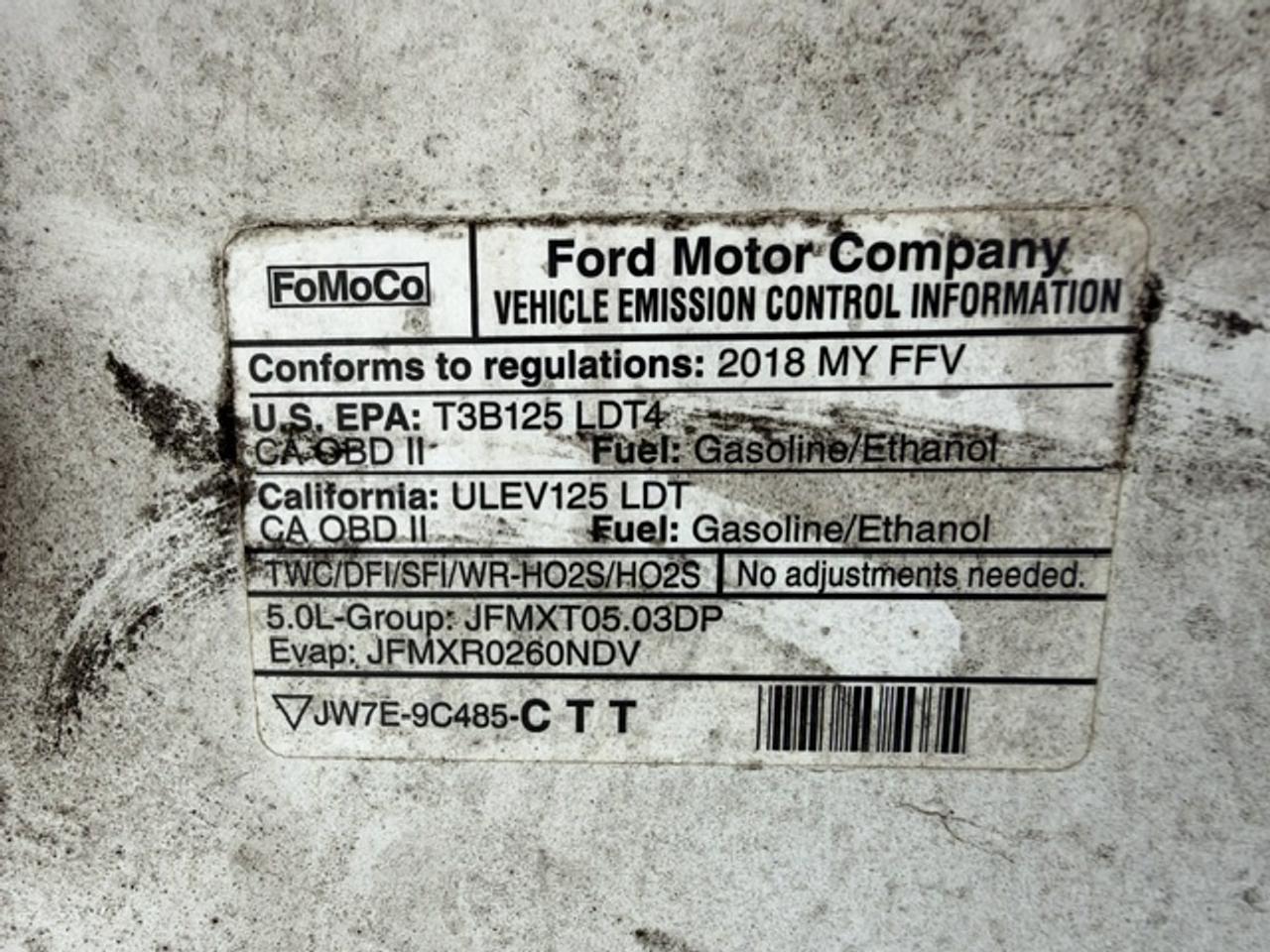 2018 Ford F-150 XLT 4WD 4DR SUPERCAB 8' LONG BOX Photo
