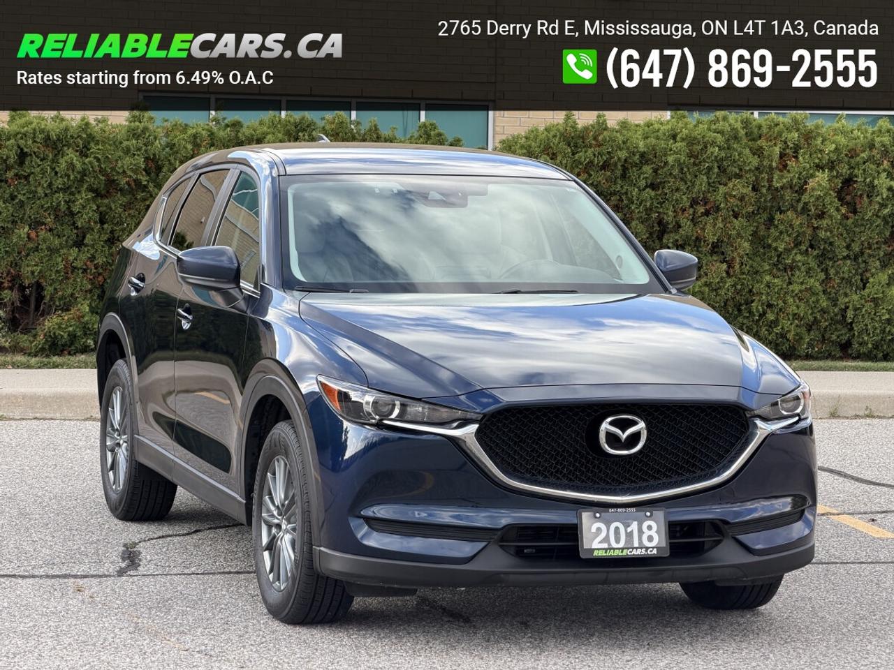 2018 Mazda CX-5 GS | No-Accident | Leather | Htd Steering | Loaded Photo