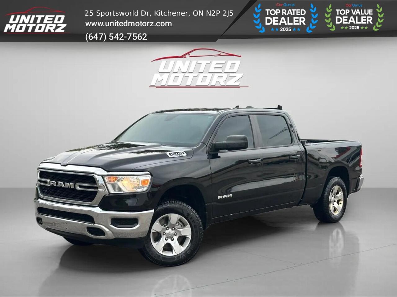 2019 RAM 1500 Tradesman 4WD CREW CAB 6'4"BOX HEMI 5.7L V8~SAFETY Photo1