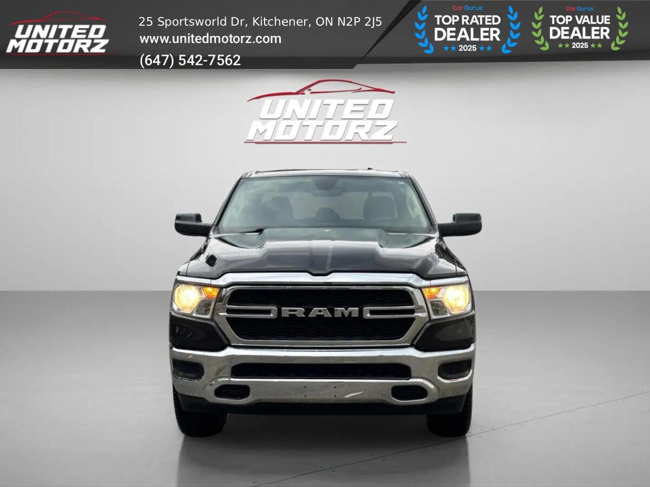 2019 RAM 1500 Tradesman 4WD CREW CAB 6'4"BOX HEMI 5.7L V8~SAFETY Photo2