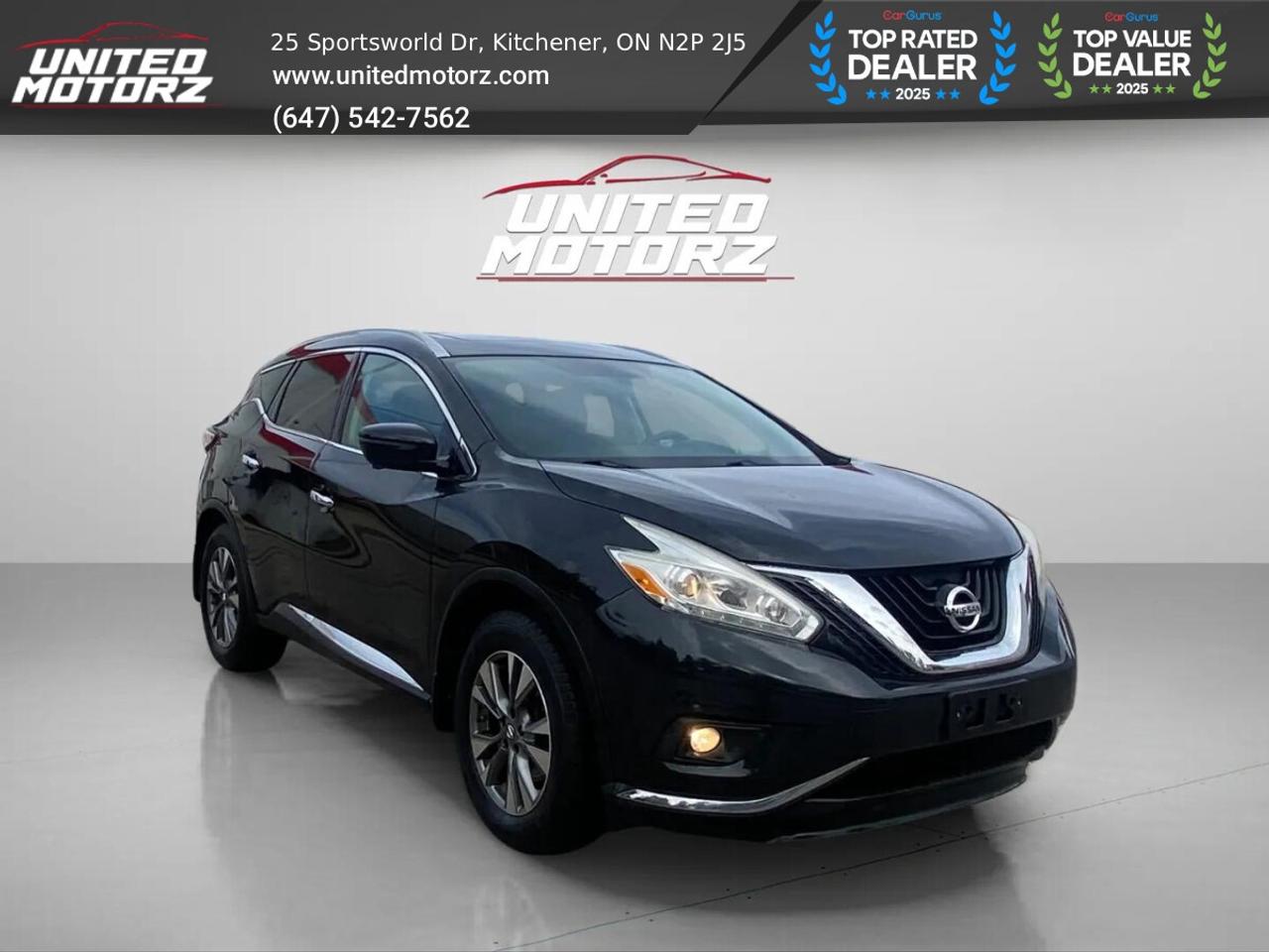 2016 Nissan Murano SL AUTO AWD 3.5L 6cyl~SAFETY CERTIFIED~ Photo