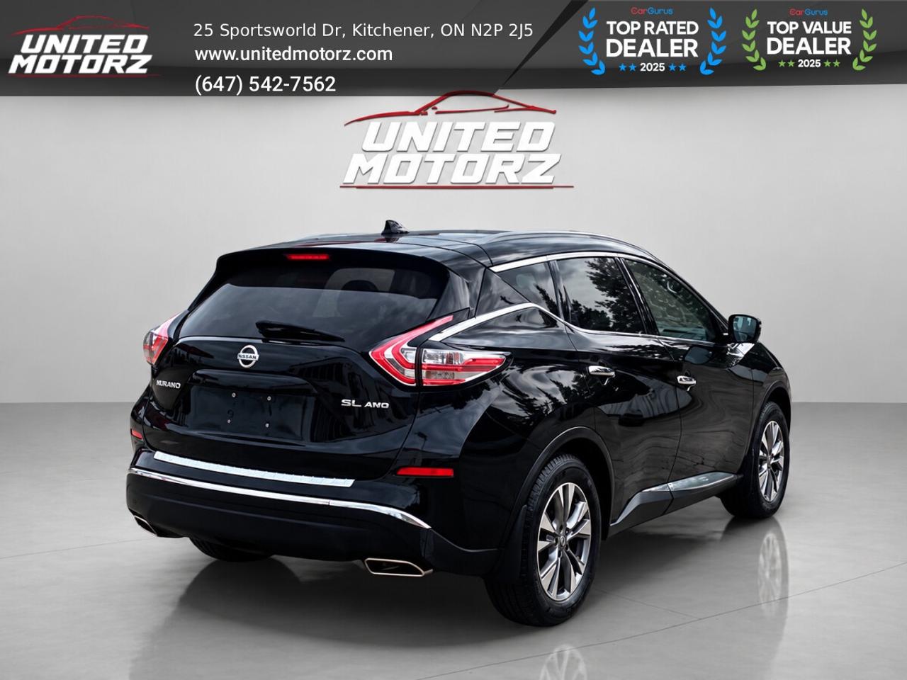 2016 Nissan Murano SL AUTO AWD 3.5L 6cyl~SAFETY CERTIFIED~ Photo