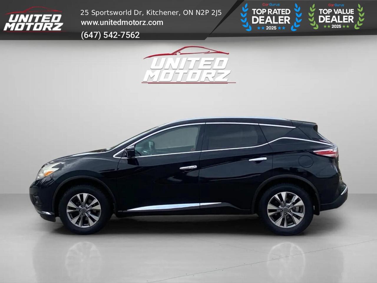 2016 Nissan Murano SL AUTO AWD 3.5L 6cyl~SAFETY CERTIFIED~ Photo
