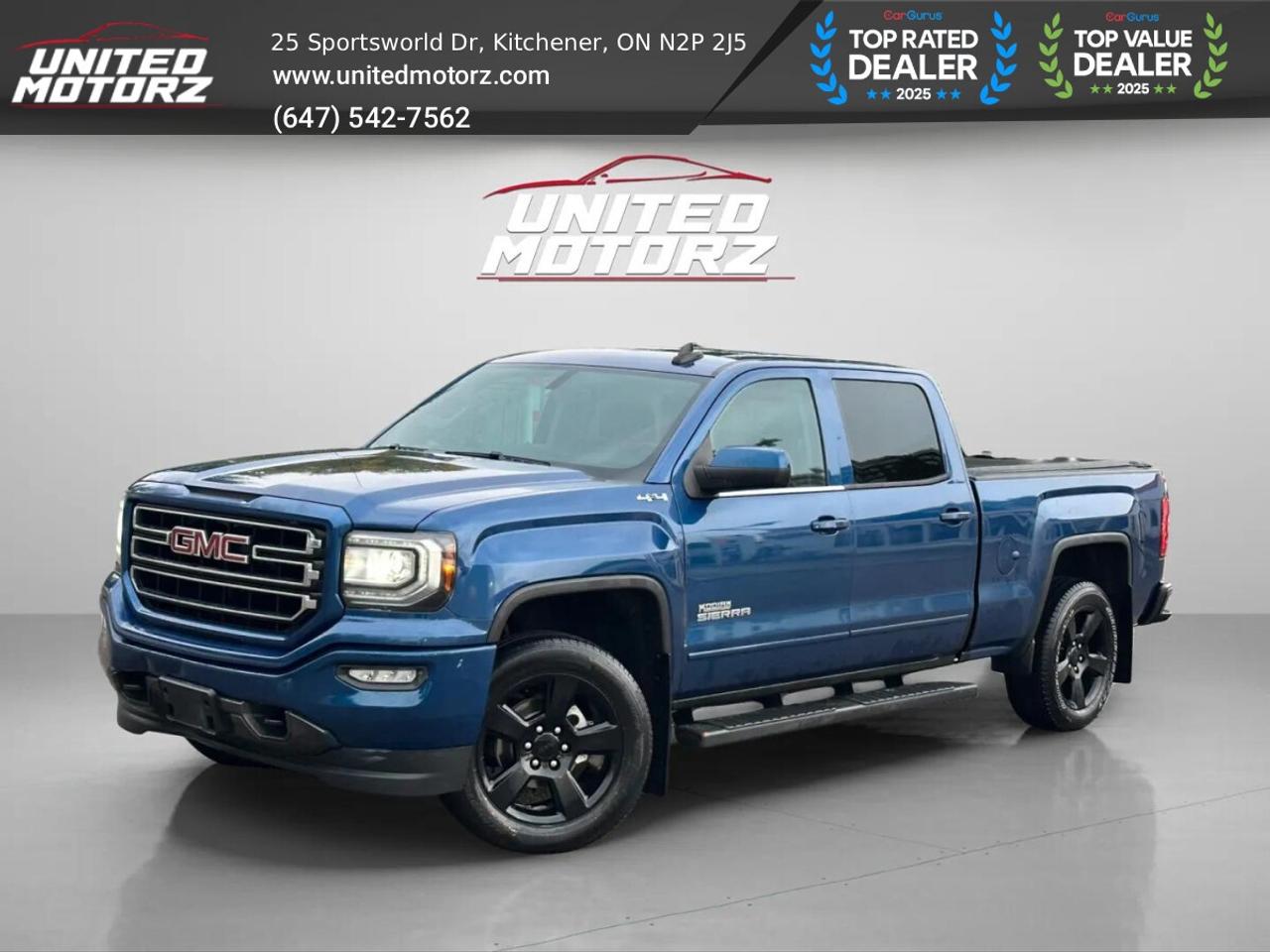 2017 GMC Sierra 1500 SLE ELEVATION CREW CAB 153.0" 4WD 5.3L V8~SAFETY C Photo1