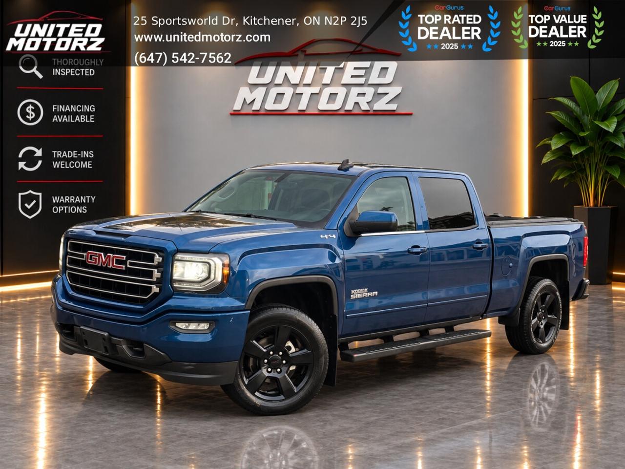 2017 GMC Sierra 1500 SLE ELEVATION CREW CAB 153.0" 4WD 5.3L V8~SAFETY C Photo