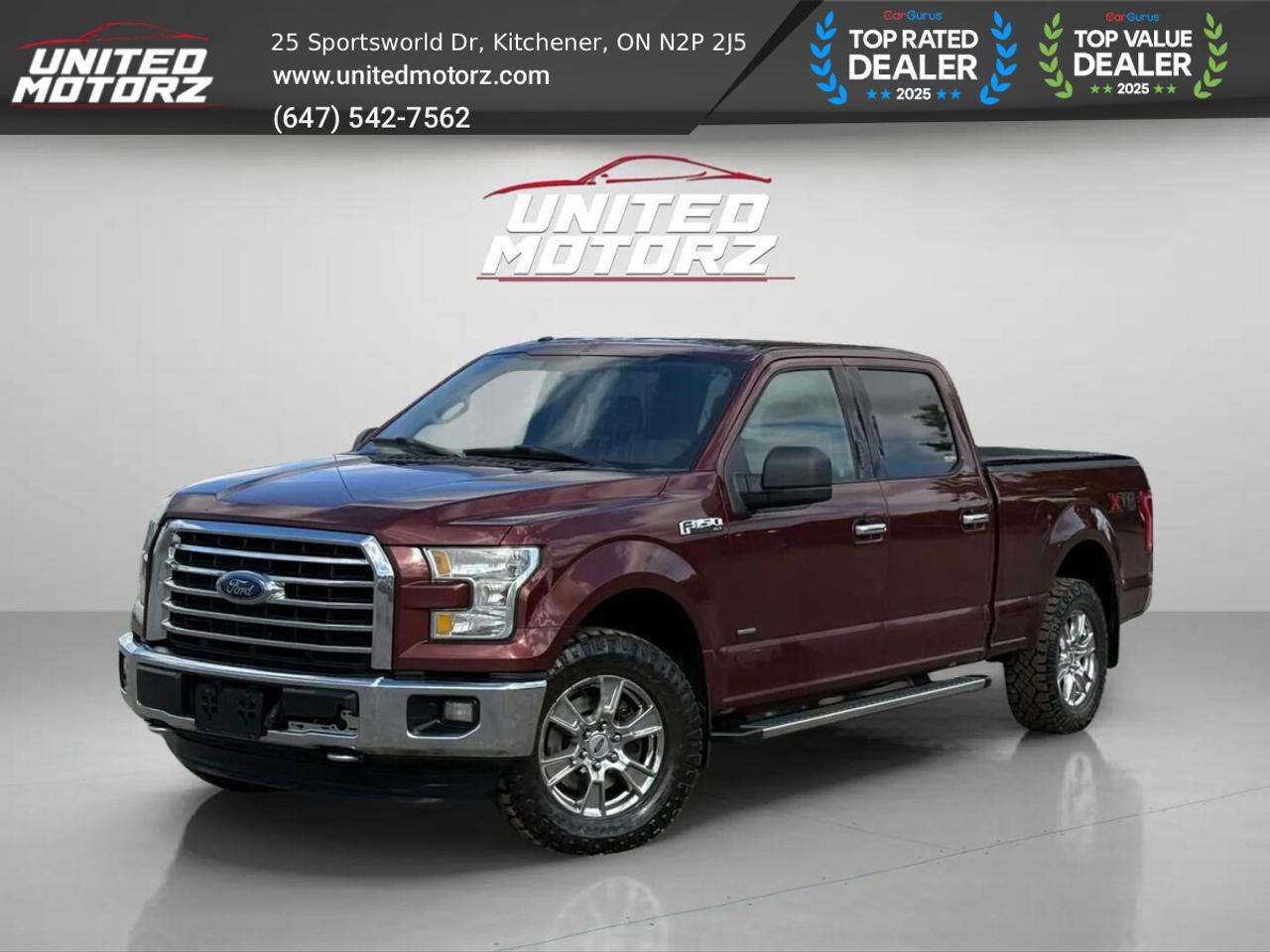 2016 Ford F-150 XLT SUPER CREW 157" 4WD 3.5L 6cyl~SAFETY CERT Photo