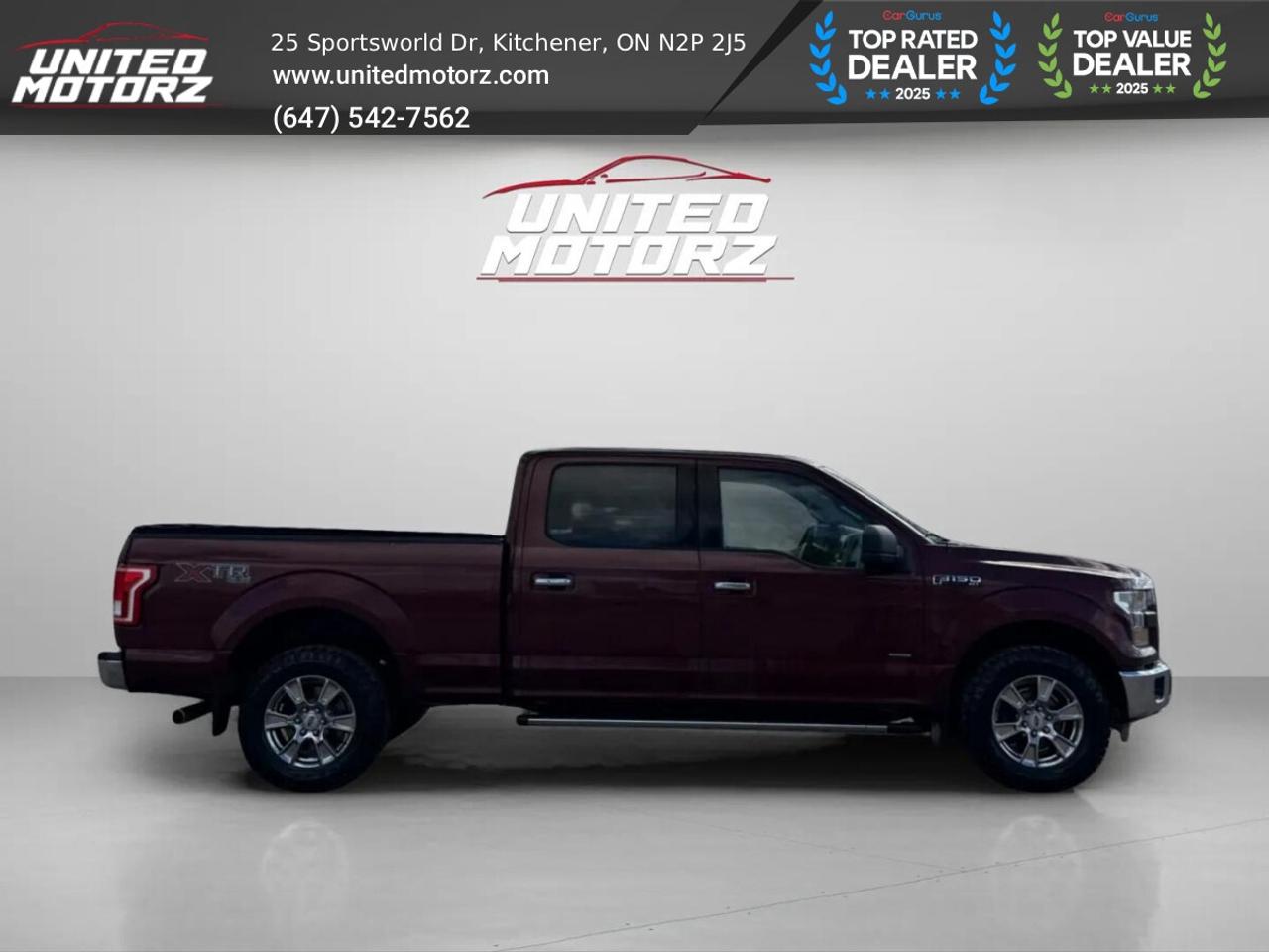 2016 Ford F-150 XLT SUPER CREW 157" 4WD 3.5L 6cyl~SAFETY CERT Photo