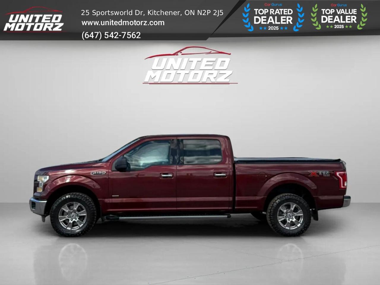 2016 Ford F-150 XLT SUPER CREW 157" 4WD 3.5L 6cyl~SAFETY CERT Photo