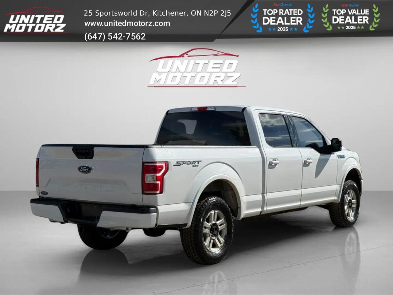 2018 Ford F-150 XLT SPORT SUPER CREW 6.5'BOX 4WD 5.0L V8~SAFE Photo