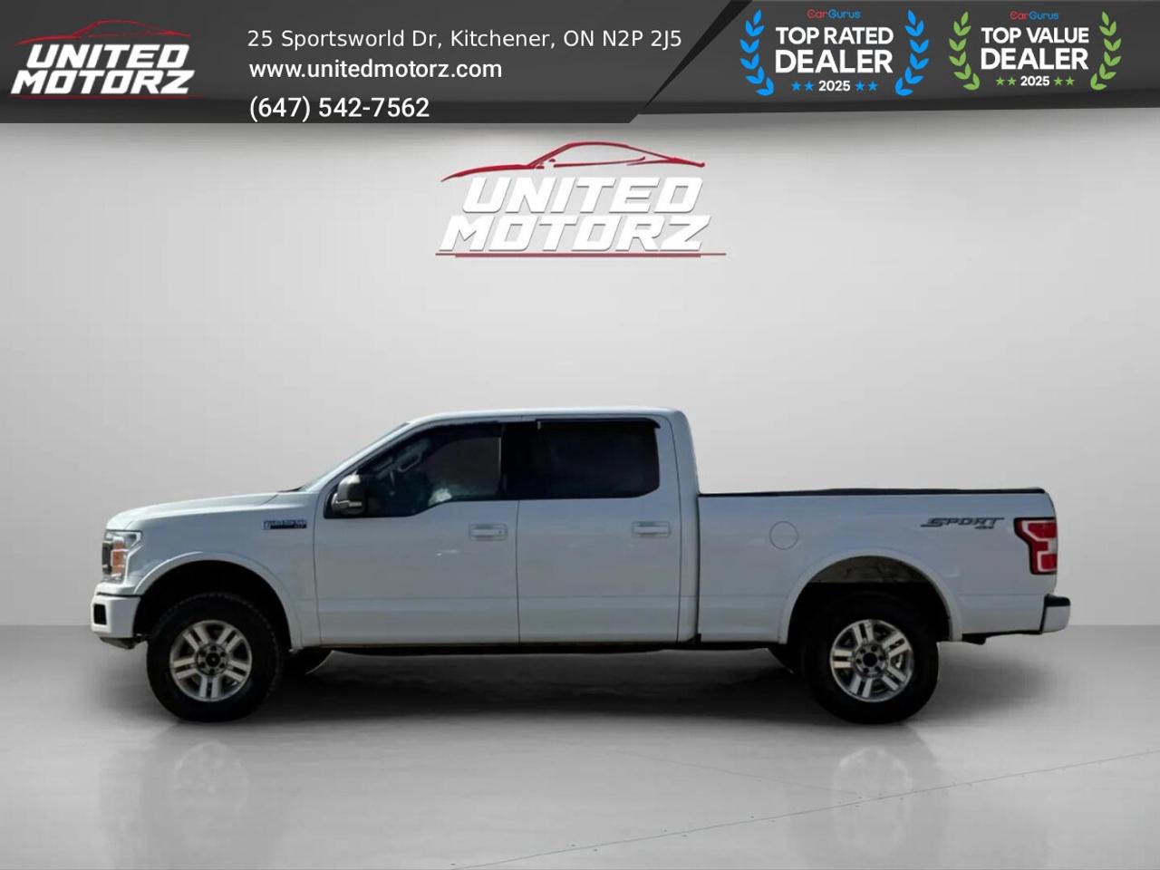 2018 Ford F-150 XLT SPORT SUPER CREW 6.5'BOX 4WD 5.0L V8~SAFE Photo