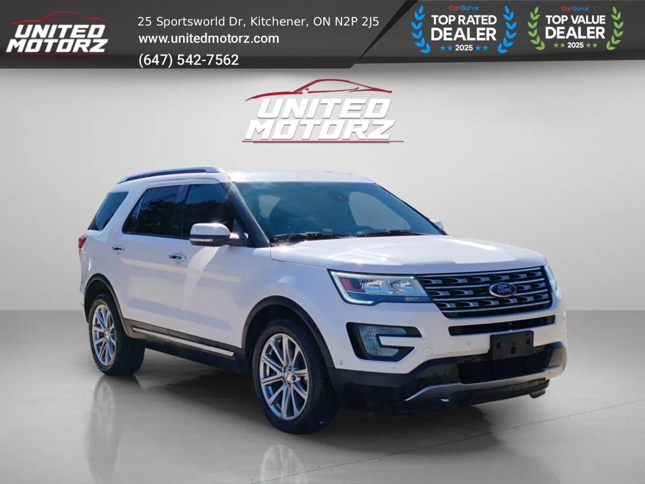 2017 Ford Explorer Limited 4WD 3.5L 6cyl~SAFETY CERTIFIED~ Photo3