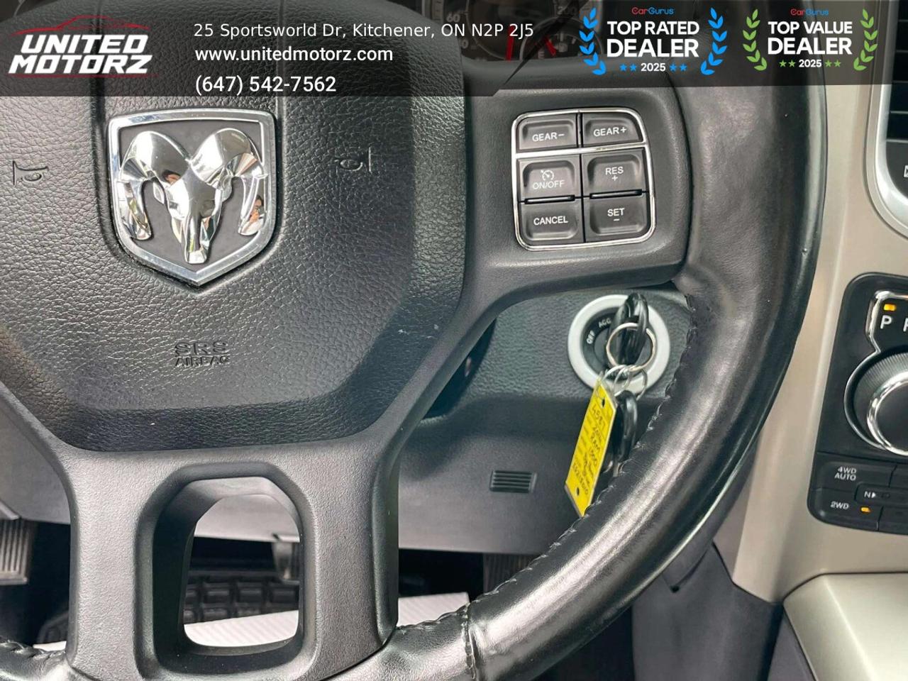 2014 RAM 1500 BIG Horn Hemi 5.7L QUAD CAB 140.5" 4WD V8~SAF Photo