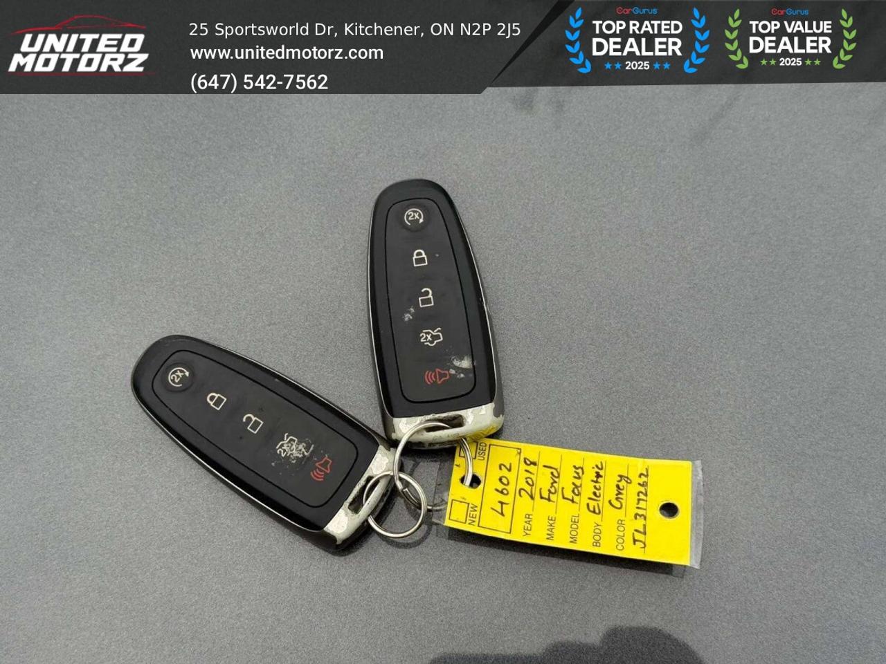 2018 Ford Focus ELECTRIC FWD~SAFETY CERTIFIED~ Photo