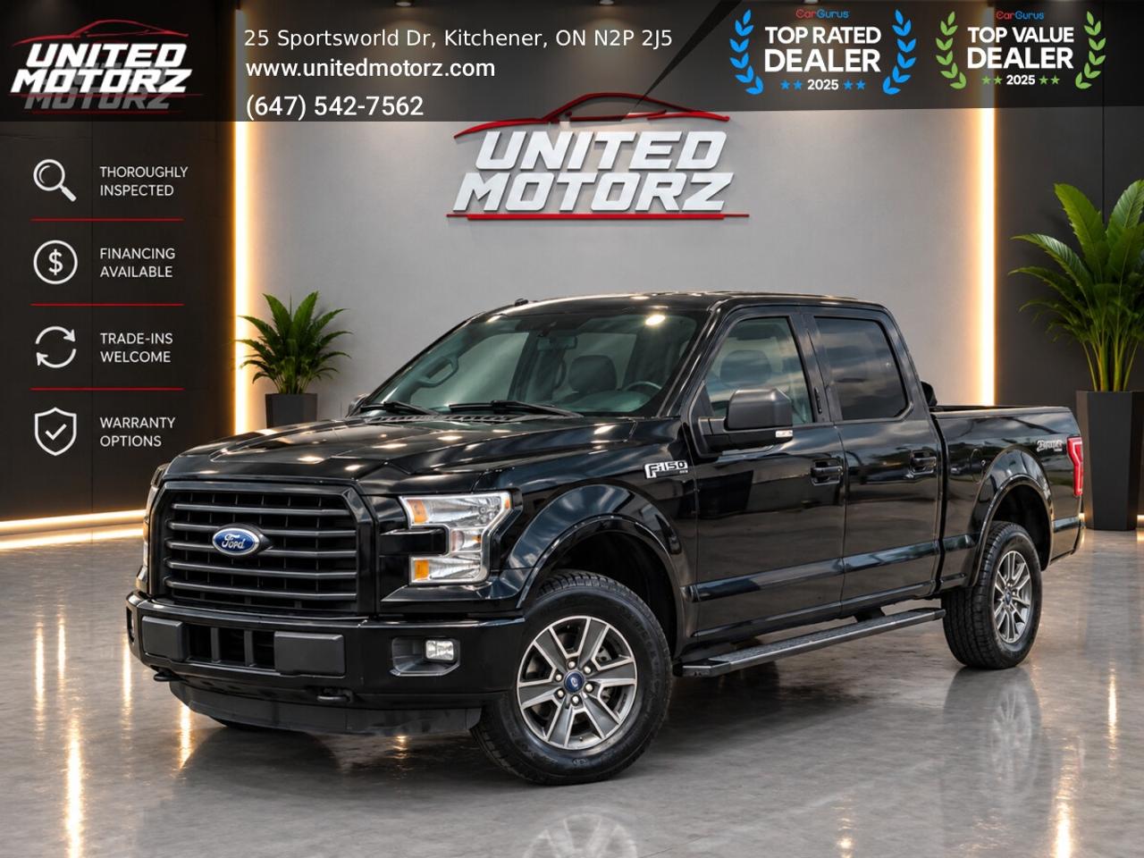 2016 Ford F-150 XLT SPORTS SuperCrew 4WD 5.0L V8~CERTIFIED~ Photo0