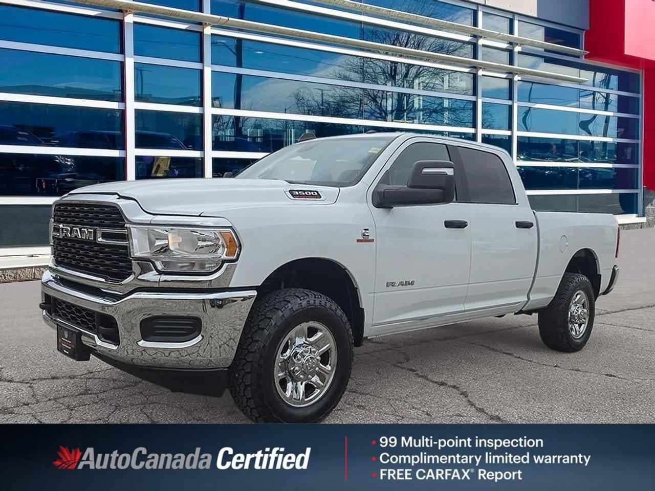 2024 RAM 3500 Big Horn | Clean CarFax | Ontario Vehicle | Low KMS | Fully Certified | New Rear Tires | CarPlay | Photo