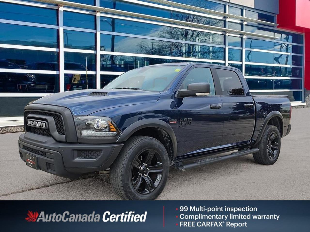 2023 RAM 1500 Classic Warlock | HEMI V8 | One Owner | Clean CarFax Report | Fully Certified | Ontario Vehicle | CarPlay | Photo0