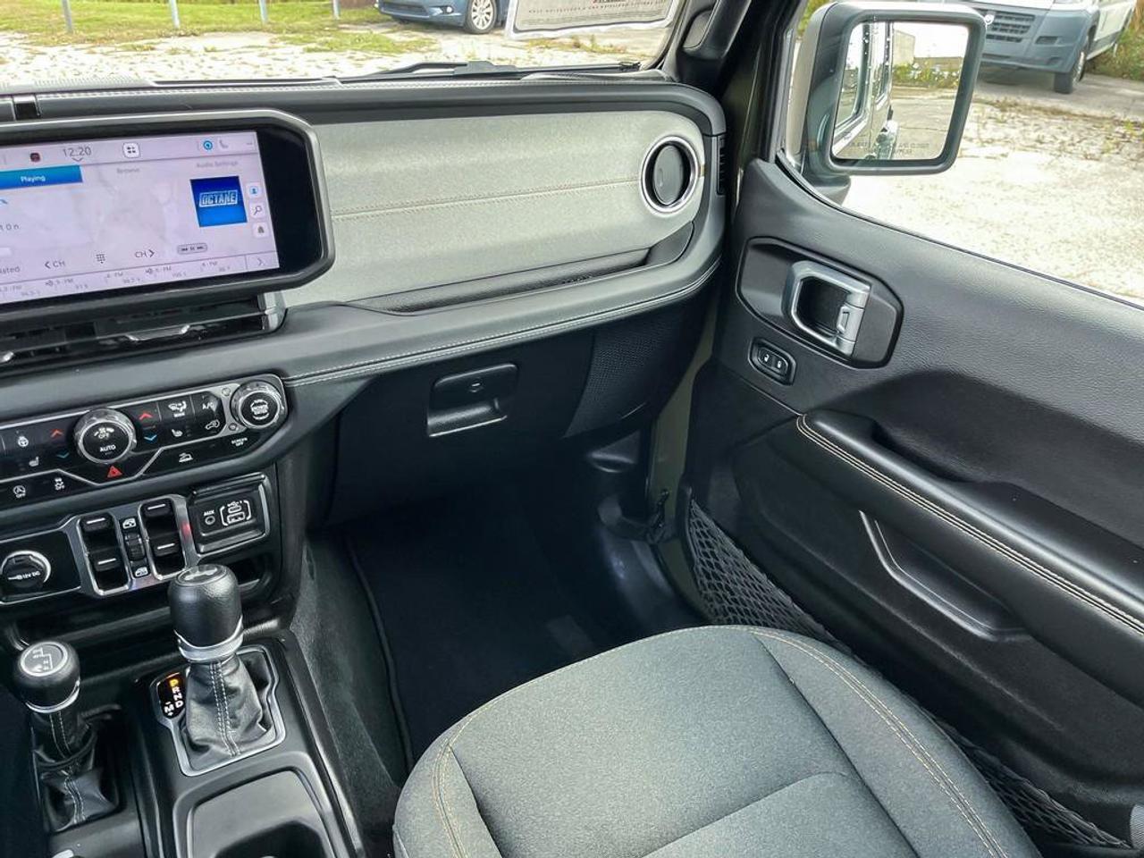 2024 Jeep Wrangler Sahara | Sarge Green | One Owner | Clean CarFax Report | Ontario Vehicle | Fully Certified | CarPlay Photo