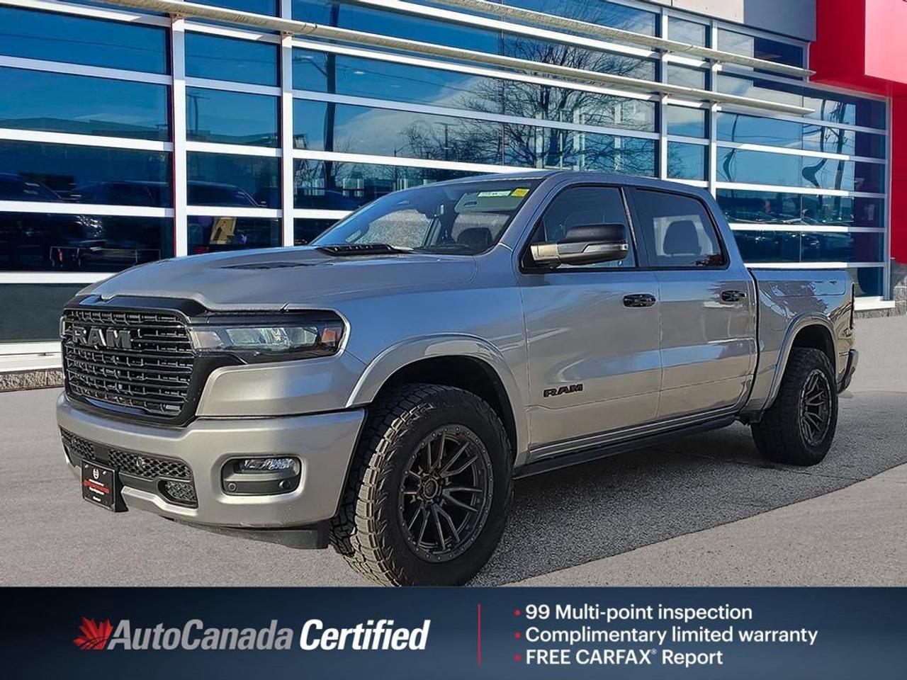 2025 RAM 1500 Laramie | Clean CarFax | Ontario Vehicle | Tech Group | Advanced Safety Group II | Laramie Level 2 | Photo0