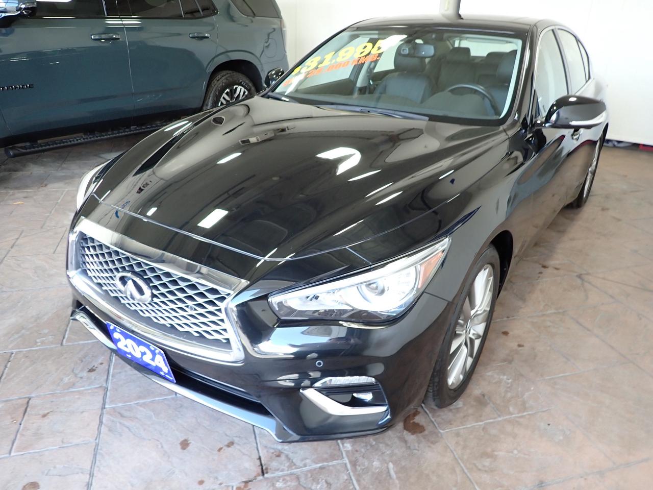 2024 Infiniti Q50 LUXE AWD SUNROOF LEATHER Photo4