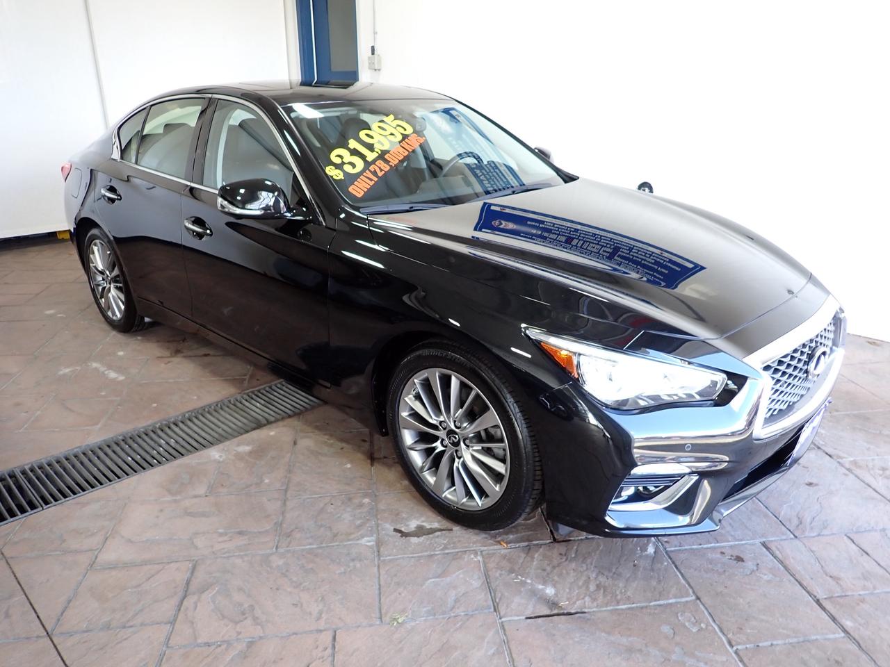 2024 Infiniti Q50 LUXE AWD SUNROOF LEATHER Photo0