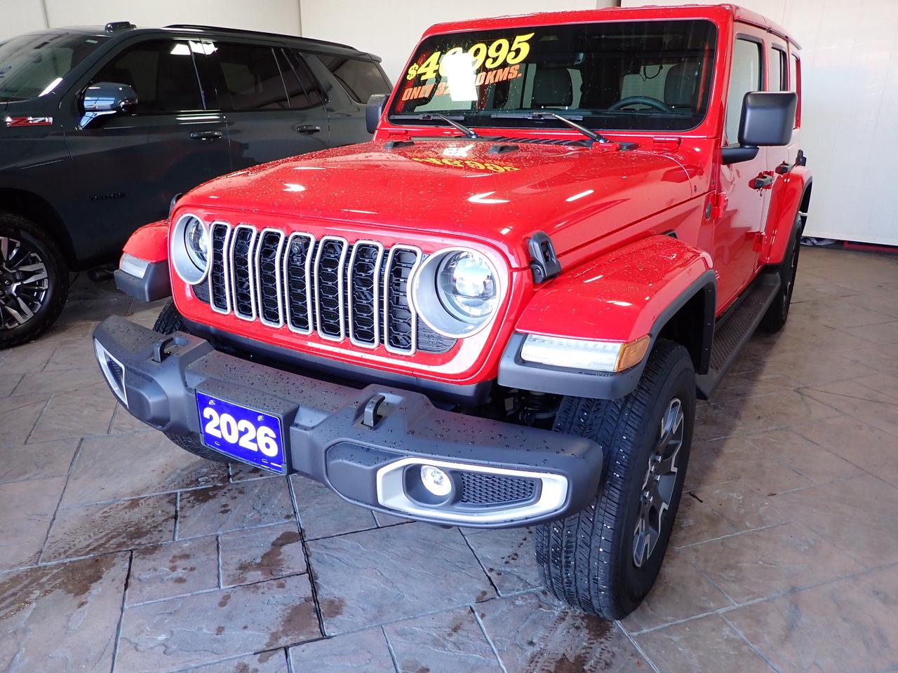 2026 Jeep Wrangler Sahara 4DR 4X4 LEATHER NAVI Photo