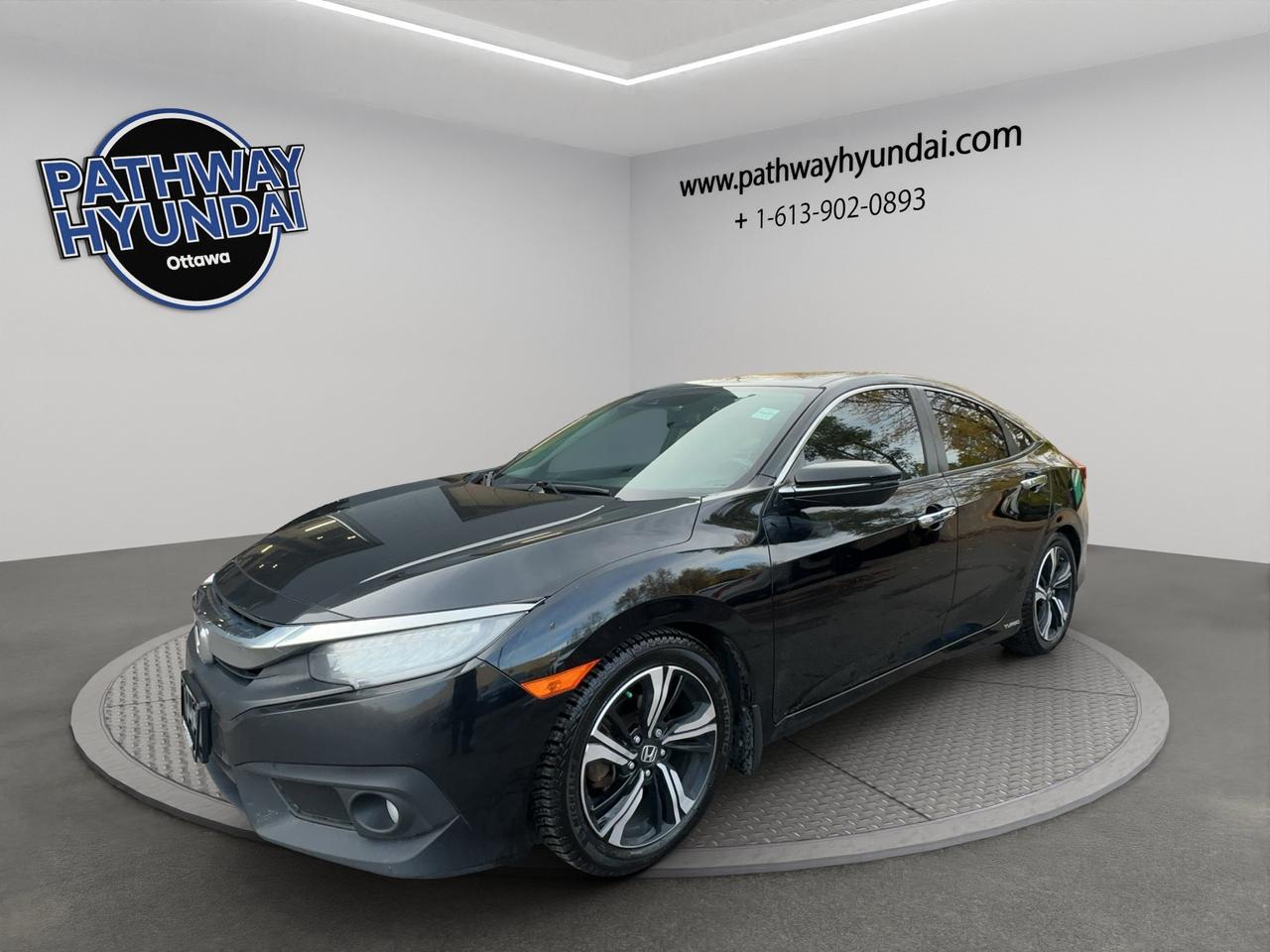 2017 Honda Civic Sedan Touring | Lane Keep Assist | Keyless Entry & Keyless Start Photo