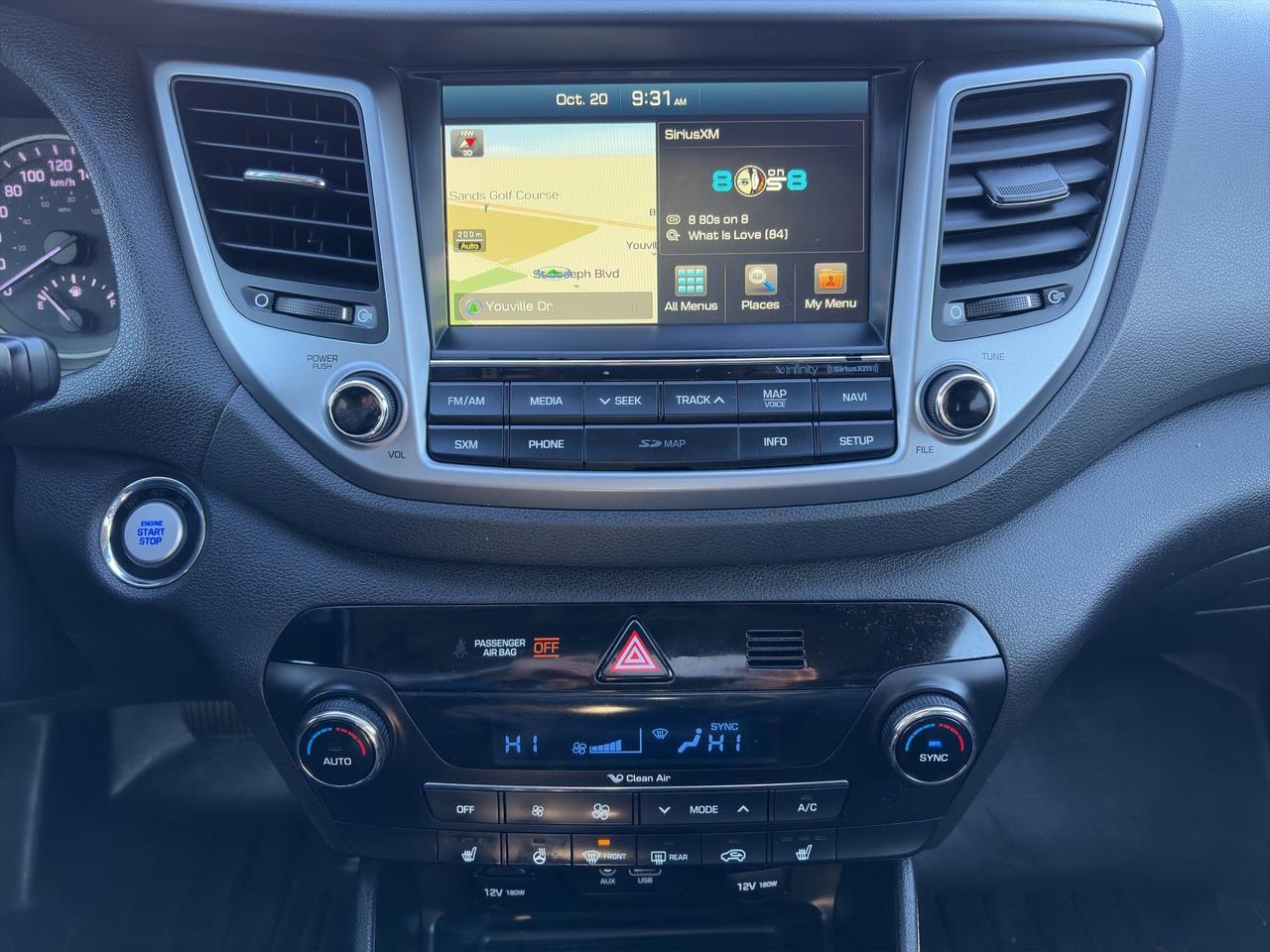 2017 Hyundai Tucson Luxury | Blind Sport Monitor | Rear Parking Aid | Cross-Traffic Alert | Keyless Entry Photo