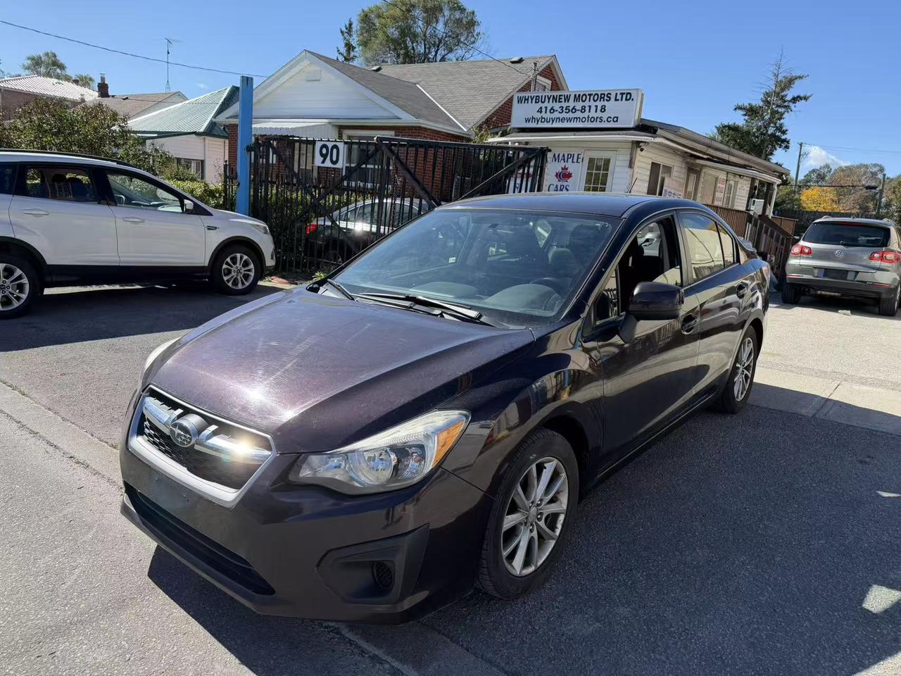 2013 Subaru Impreza 4dr Sdn CVT 2.0i w/Touring Pkg Photo0