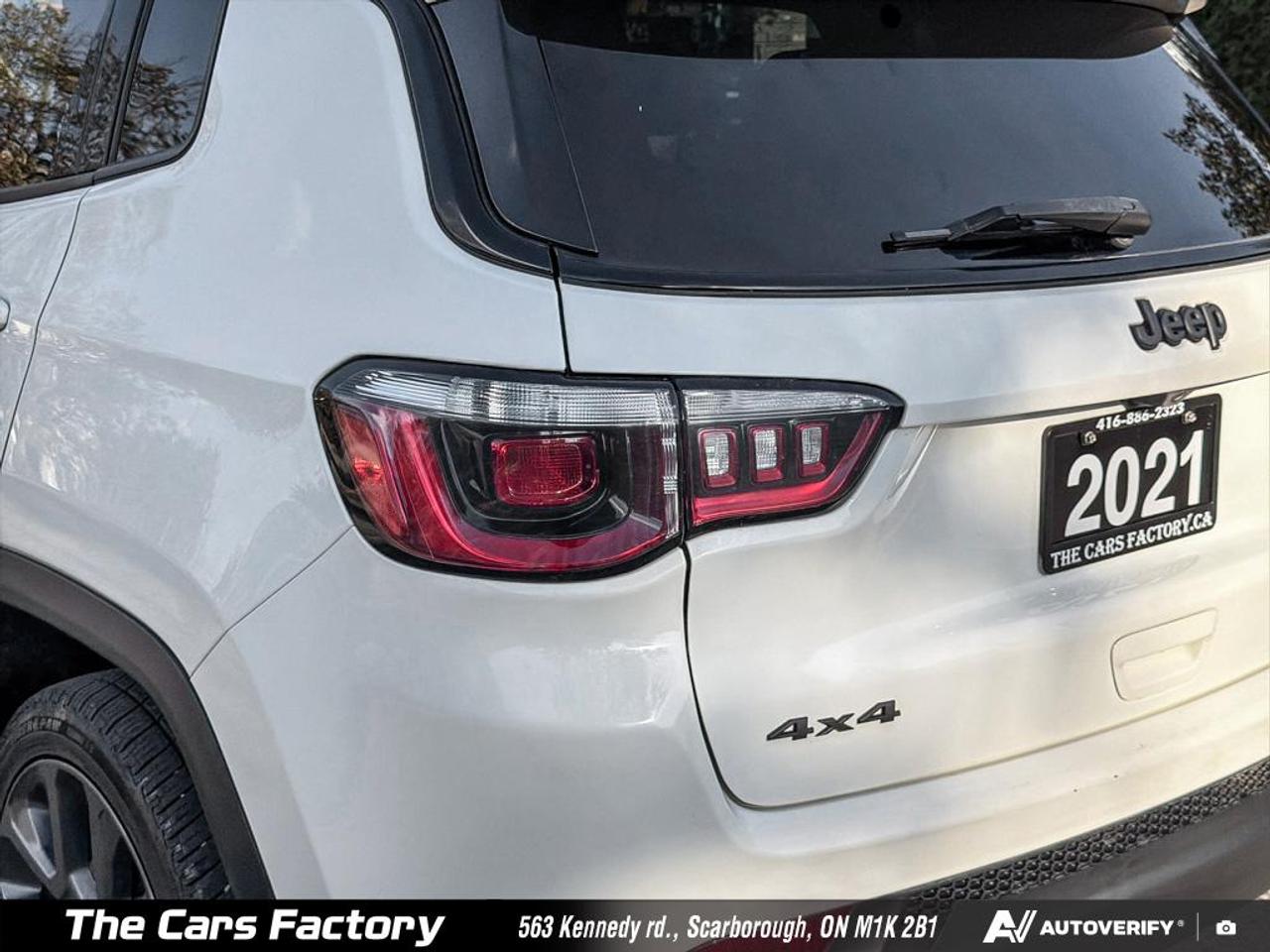 2021 Jeep Compass 80th Anniversary 4x4 1-Owner No Accident! Photo