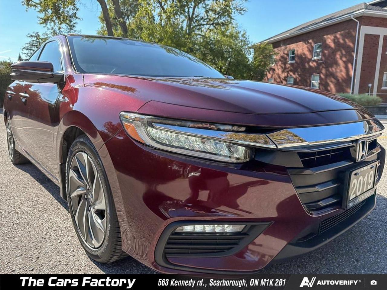 2019 Honda Insight Touring HYBRID Leather / S.Roof / Apple Carplay! Photo