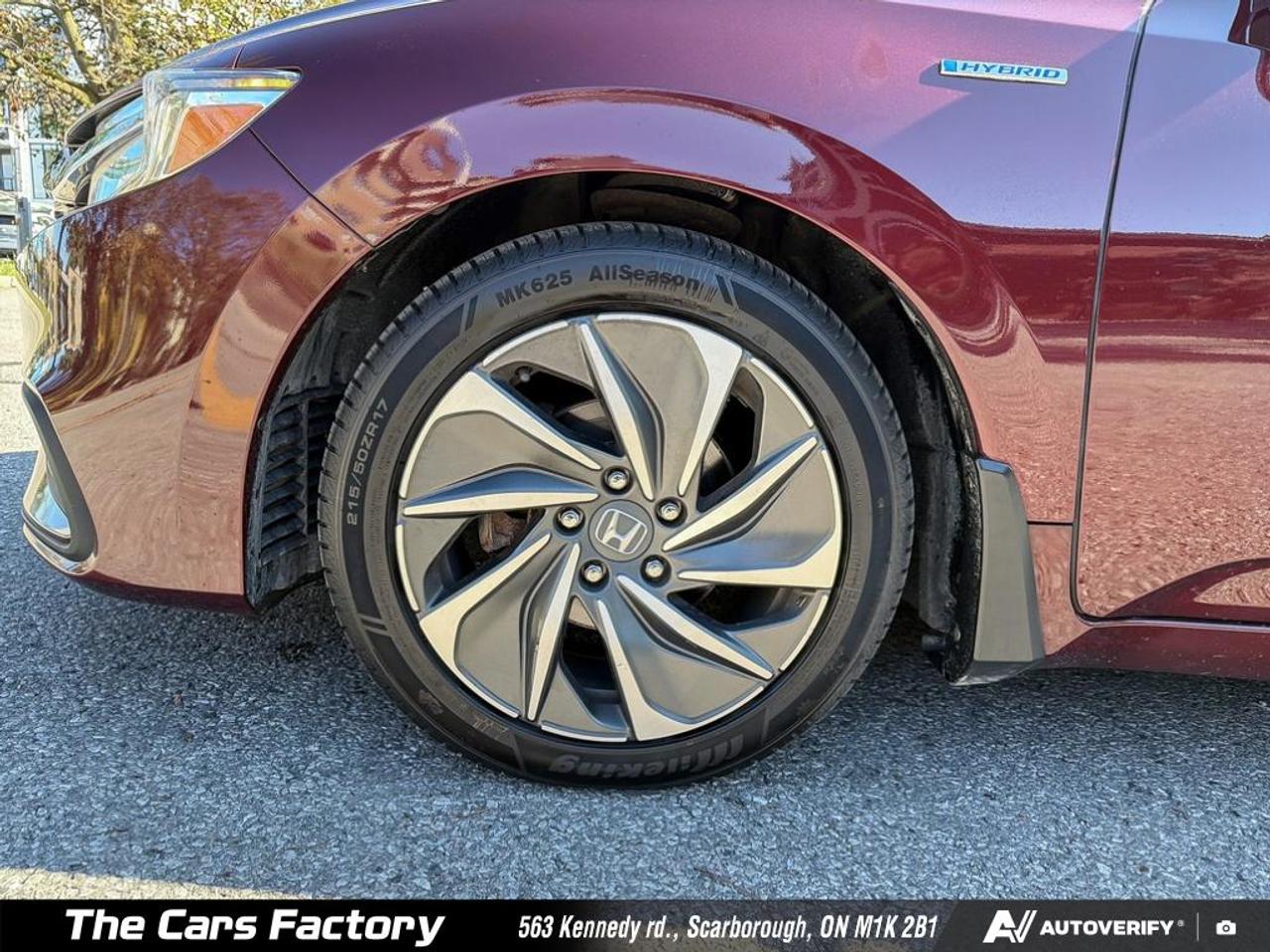 2019 Honda Insight Touring HYBRID Leather / S.Roof / Apple Carplay! Photo