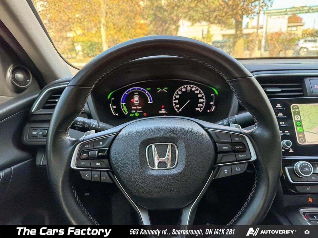 2019 Honda Insight Touring HYBRID Leather / S.Roof / Apple Carplay! Photo