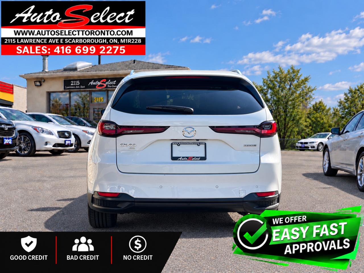 2025 Mazda CX-90 MHEV GS-L AWD - Apple Carplay - Leather - Clean Carfax Photo