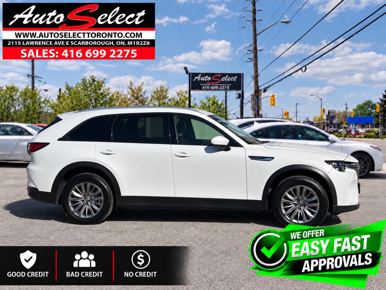 2025 Mazda CX-90 MHEV GS-L AWD - Apple Carplay - Leather - Clean Carfax Photo