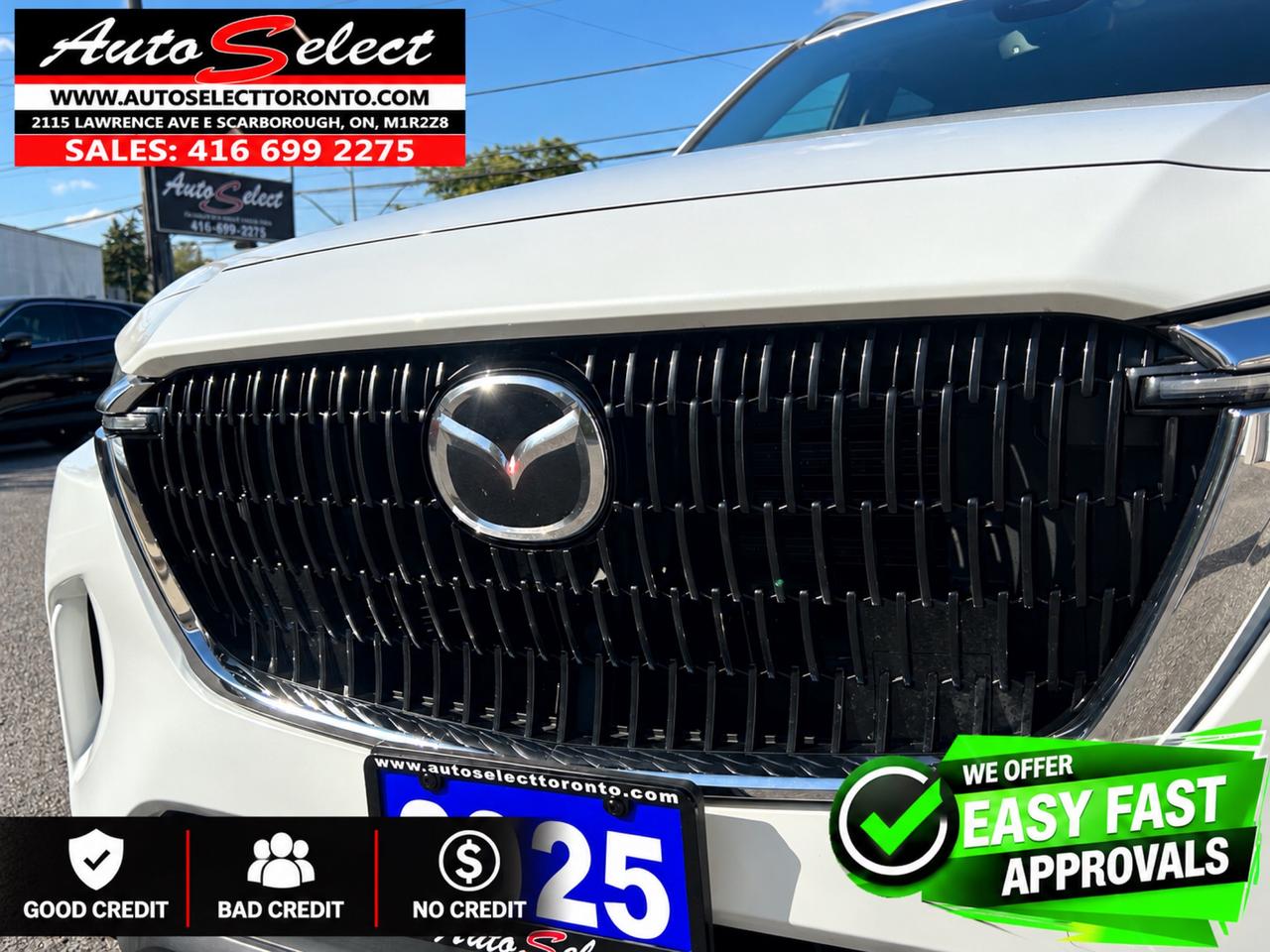 2025 Mazda CX-90 MHEV GS-L AWD - Apple Carplay - Leather - Clean Carfax Photo